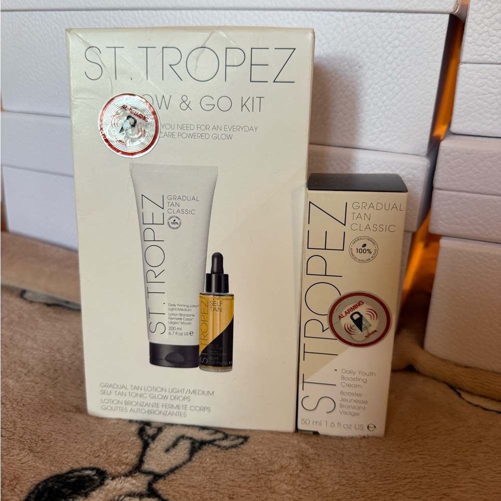 St. Tropez Gradual Tan Lotion & Drops BUNDLE